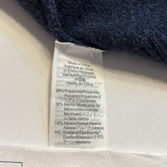 Madewell NWT Ryder Colorblock Sweater Cardigan - Picture 6 of 6